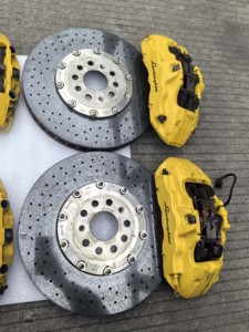 <span class=keywords><strong>Disque</strong></span> de rotor de frein en céramique de carbone d'origine utilisé pour Lamborghini Gallardo OEM 420615601 420615602 42061530 4E0698151 4S0698451 - Product Image 3