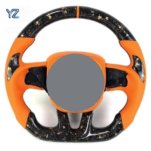 Volante Deportivo <span class=keywords><strong>de</strong></span> <span class=keywords><strong>Fibra</strong></span> <span class=keywords><strong>de</strong></span> <span class=keywords><strong>Carbono</strong></span> YZ American Muscle con Calefacción y Pantalla LED para Dodge Ram Charger Srt Challenger Hellcat 2015-2024 - Product Image 5