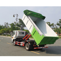 Euro 5 howo 6X4 4x2 crochet ascenseur camion à ordures bras rouleau ordures camion à ordures Offre Spéciale