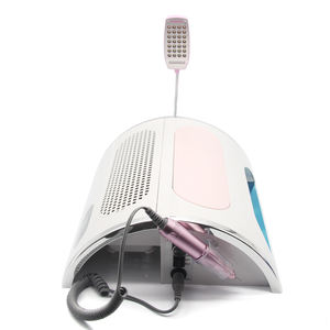 6 en 1 30000RPM perceuse à ongles électrique polisseuse nettoyeur de poussière d'ongles Machine d'aspiration sous vide lime à ongles <span class=keywords><strong>Gel</strong></span> séchage sèche-manucure dispositif - Product Image 3