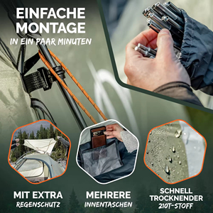 <span class=keywords><strong>Tente</strong></span> de trekking ultralégère imperméable personnalisée pour l'extérieur, tentes de camping, randonnée, légères, deux portes, deux pièces, pour <span class=keywords><strong>2</strong></span> <span class=keywords><strong>personnes</strong></span> - Product Image 2