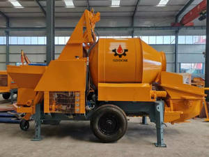 コンクリートミキサーポンプ20m 30 40m 3/hポータブルセメント混合ポンプ機 - Product Image 5