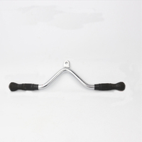 Accessoires de matériel de musculation de haute qualité : Corde de triceps, Poignée D Row, Barre droite rotative