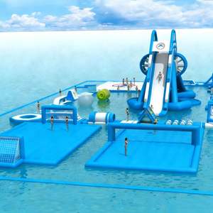 Castillo Inflable Water World, Tobogán Inflable Seco y Castillo Inflable Marino con Buen <span class=keywords><strong>Precio</strong></span> - Product Image 5