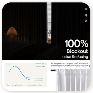 <span class=keywords><strong>Rideaux</strong></span> occultants <span class=keywords><strong>en</strong></span> <span class=keywords><strong>lin</strong></span> texturé plissé <span class=keywords><strong>blanc</strong></span>, avec pincement, porte coulissante <span class=keywords><strong>en</strong></span> verre, ensemble de 2 panneaux pour le salon, stock complet de 100% - Product Image 2