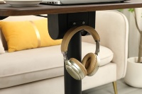 Bureau d'étude mobile ADA réglable en hauteur pneumatiquement à 4 roues avec angle inclinable de 0 à 90° pour la maison/le bureau