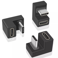Connecteur d'adaptateur d'extension USB 180 Type C à C en forme de U coudé à 3.1 degrés 10Gbps