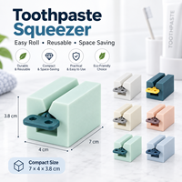 Presse-tubes de dentifrice en gros avec poignée, dérouleur manuel pour peinture, crème, cosmétiques et coloration capillaire, couleurs assorties