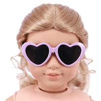 Accessoires de poupée de 18 pouces pour fille, lunettes de soleil, divers Styles, série de lunettes de poupée, vente en gros, nouvelle collection