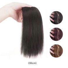 Parrucca da 8 pollici di moda di moda quotidiana con onda naturale autoadesiva stile dritto vietnamita capelli grezzi 12A grado Clip-in - Product Image 1