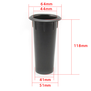 Port haut-parleur Tube Évent Bass Reflex Ventilation Connecteur 4-6 "51x118mm Caisson Caisson de grave Accessoires - Product Image 6