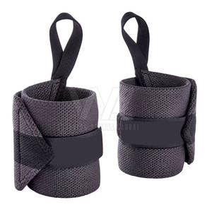 Bandes de poignet en néoprène de qualité supérieure, sangles de levage personnalisées, solides et antidérapantes pour l'entraînement à la musculation - Product Image 1