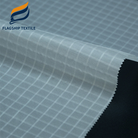 Tissu de parachute en nylon taffetas MIL C, enduit de silicone, 100% nylon (Nylon6,6), tissu tissé Ripstop