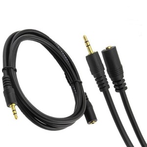 <b>Aux</b> Audio <b>Cable</b> 3.5 Mm Male To Female 5 Meter Bare Copper Conductor For Headphone Extension - Product Image 5