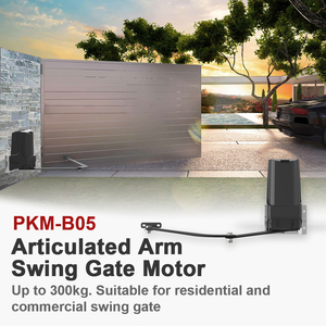 PKM-B05 réglable DC 12V 300KGS par feuille <span class=keywords><strong>bras</strong></span> <span class=keywords><strong>articulé</strong></span> 300 Kgs ouvre-porte automatique <span class=keywords><strong>moteur</strong></span> de porte battante pour plat - Product Image 2
