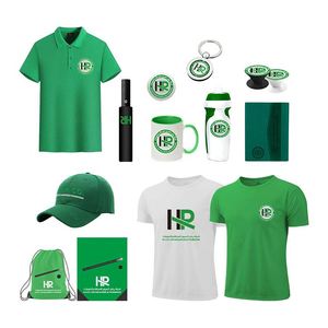 Conjunto de Regalo Deportivo POLO de Moda, Conjunto de Regalo para Empleados, Camiseta Polo con Logotipo Personalizado, Mochila, Gorra de Béisbol, Paraguas, Diseño Personalizado de Marca - Product Image 1
