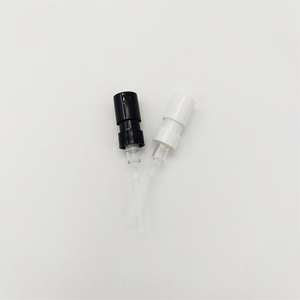 Transparent Clear 1ml 1.5ml 2.5ml <b>Perfume</b> <b>Sample</b> Tester Glass <b>Bottle</b> with Crimp Plastic Pump and Screw Cap Seal - Product Image 1