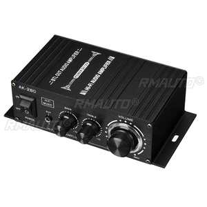 AUTSOME 12V 40Wx2 Power <b>Amplifier</b> 2.0 Channel 90DB Car <b>Small</b> Power <b>Amplifier</b> - Product Image 1