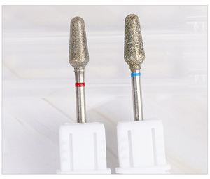3/32 Russian Diamond Nail <b>Drill</b> <b>Bit</b> Safety Cuticle Cleaner Electric Manicure Pedicure Grinding Head Tool Nail <b>Drill</b> <b>Bits</b> Set - Product Image 5