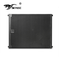 Subwoofer Profesional KING 918 Active de 18 Pulgadas con Imán de Neodimio, Caja de Madera Contrachapada, Sistema de Sonido Profesional