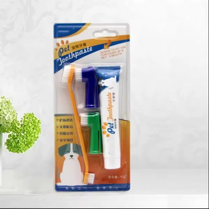 Brosse dentifrice de nettoyage dentaire pour animaux domestiques, Kit de soins dentaires pour chiens et chats, nouvelle collection - Product Image 1