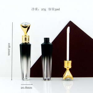 Grosir 100 Buah Wadah Tabung <span class=keywords><strong>Lip</strong></span> <span class=keywords><strong>Gloss</strong></span> Berbentuk Top Berlian Kosong Mewah Label Pribadi 3Ml Tutup Berlian Tabung <span class=keywords><strong>Lipgloss</strong></span> - Product Image 5