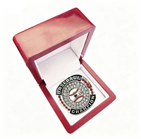 2025-2026 Dream Baseball Sports League Championship Legierung Laborgezüchteter Strass Freizeit-/Sportring für Jugendliche Schulspiele CMA