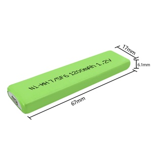 Batería Recargable Ni-MH 7/5F6 1200mAh 1.2V, Baterías Nimh Tipo Chicle para Reproductor de CD, Diccionario Electrónico - Product Image 2