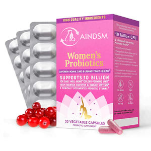 Cápsulas de Probióticos Orgánicos para la Salud Vaginal OEM, Cápsulas de Apoyo Inmunológico y Digestivo Saludable, Mezcla de Probióticos, Cápsulas de Probióticos Vaginales - Product Image 1