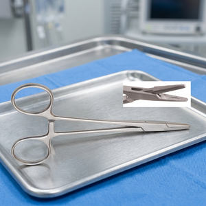 Mayo Hegar Needle <b>Holder</b> Forceps Manual Stainless Steel Customized Size Suture <b>Holder</b> Dental Surgical Instruments CE Certified - Product Image 4
