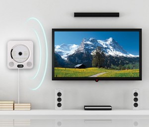 Inveer New Transparent Design, FM Radio, Clock&amp;timer, Blue Tooth Function <strong>Mini</strong> <strong>DVD</strong> <strong>Player</strong> With 2*5Watt Speaker WM-01BT - Product Image 5
