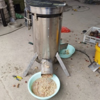 Industriële avocado-ontpit- en -pulpmachine, grote roestvrijstalen mango-puree-apparatuur