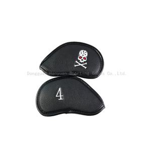 Individuelles Logo <span class=keywords><strong>Golf</strong></span>-Kopfbedeckungen 10-teiliges Set Mätzchen-Klappe-Schutzhülle gestrickt einfarbig <span class=keywords><strong>Golf</strong></span>-Klub-Kopfbedeckung - Product Image 3