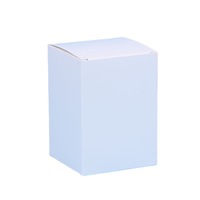 Boîtes blanches neutres personnalisées, colorées et vierges, boîtes en carton blanc prêtes à l'emploi, boîtes d'emballage pliables disponibles