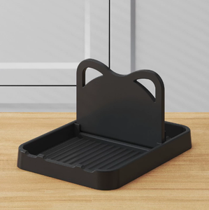 Foldable Kitchen Pot Lid <b>Rack</b> Utensil Holder Countertop Organizer Spoon Spatula Storage Stand - Product Image 3
