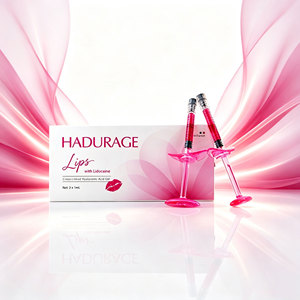 Relleno Dérmico <span class=keywords><strong>Inyectable</strong></span> de Ácido Hialurónico <span class=keywords><strong>para</strong></span> <span class=keywords><strong>Labios</strong></span> Rojos, Concentración de 20mg de HA, Gel 2x1ml, Suministro OEM - Product Image 1