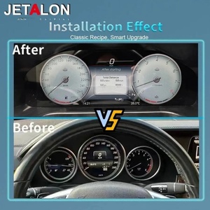ชุดหน้าปัดดิจิตอล LCD สำหรับ Mercedes Benz E Class W212 Coupe ปี 2009-2016 อัพเกรดแผงหน้าปัด - Product Image 2