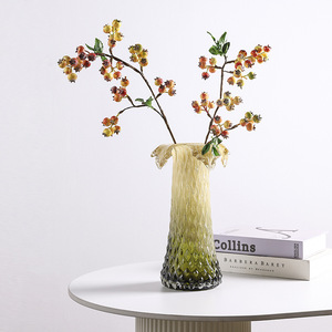 Juego de Jarrones de Lujo para Frutas, Jarrón Hidropónico de Color Degradado para Escritorio, Jarrones Creativos Delicados - Product Image 3
