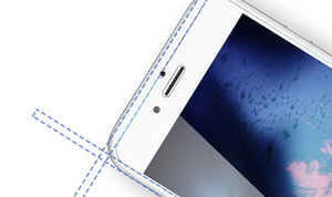 INNOPRO ที่ป้องกันหน้าจอกระจกนิรภัยสำหรับ iPhone 8 7 6 9H 2.5D ขายส่ง - Product Image 3