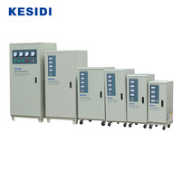 Conditionneur de puissance triphasé professionnel 304-440V 9kVA à 60kVA, stabilisateur AVR pour charges industrielles lourdes