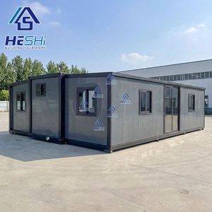 Maison préfabriquée extensible facile à construire, conteneur mobile de 40 pieds, 20 pieds, 30 pieds, villa préfabriquée, cuisine, appartement pour grand-mère - Product Image 1