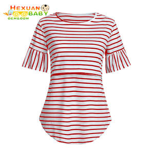 <span class=keywords><strong>Ropa</strong></span> de lactancia materna para madres, top de maternidad para <span class=keywords><strong>embarazadas</strong></span>, <span class=keywords><strong>ropa</strong></span> de lactancia, camisa de lactancia, tops de manga acampanada - Product Image 2