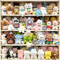 Peluche réaliste d'animal sauvage, jouet en peluche doux pour l'éducation, cadeau, vente en gros, peluche personnalisée