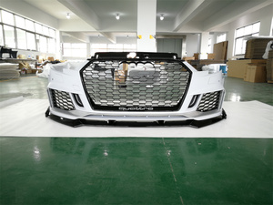 Pare-chocs avant de voiture de haute qualité avec grille et lèvre avant pour <span class=keywords><strong>AUDI</strong></span> <span class=keywords><strong>A3</strong></span> <span class=keywords><strong>RS3</strong></span> <span class=keywords><strong>2018</strong></span> 2019 - Product Image 3