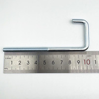 Boulon à crochet en C CORTO 2x1 en acier au carbone galvanisé pour toiture, vente chaude