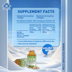 Gélules de CLA 1000mg avancées pour le soutien métabolique et le bien-être quotidien – Acide Linoléique Conjugué Haute Puissance – Flacon de 200 unités - Product Image 5