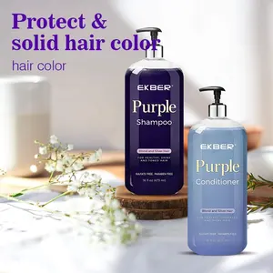 Groothandel Voor Blonde Dye Haarverzorging Smoothing Producten Kleur Controle Bescherming Paars Shampoo En Conditioner Koreaanse