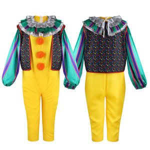 Costume de clown unisexe adulte Pennywise pour Halloween nouveau costume de personnage d'anime quatre couleurs inspiré de la bande dessinée - Product Image 5