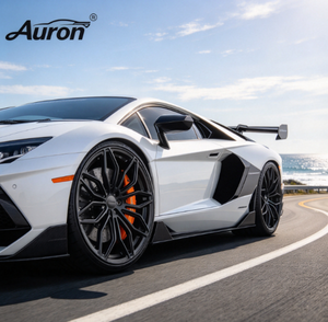Rueda de Aleación de Aluminio 5.25x17 en Negro Brillante con 1 Pieza Fundida para Automóvil de Pasajeros, para Lamborghini Urus, Rueda Forjada - Product Image 5