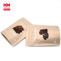 Sacs en plastique imprimés personnalisés PET/VMPET/PE Aluminium Sac à biscuits Emballage alimentaire Sac debout Doypack pour boulangerie
